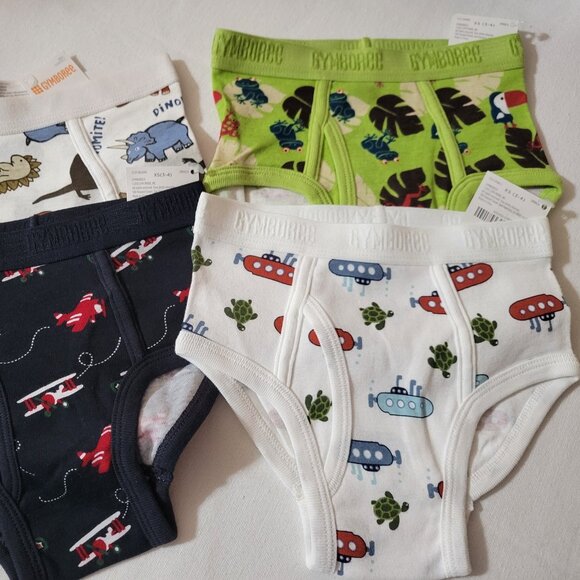 Gymboree size 3-4 NWT Boys underwear. 1 pair outlet 2013, 3 pair retail 2012, 2 - Picture 2 of 3